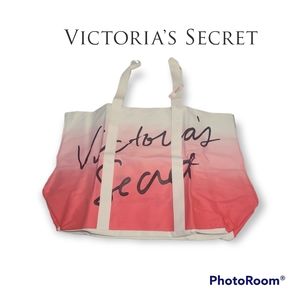 Victoria's Secret NIB Pink and White Ombre Tote